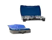 Kings Double Burner Gas Stove Propane -11,000 BTU burner + Carry Bag