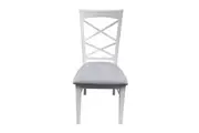 VI Hamilton Solid Timber Dining Chair with Fabric Seat