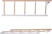 Folding Bed Rail for King/Queen Size Bed, Safety Assist Handle for Home/Hospital/Dorm, Assistance for Getting in and Out of Bed (Size : 120cm/47in Long)