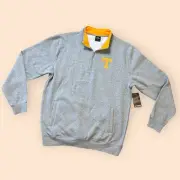 Colosseum Athletics TENNESSEE VOLUNTEERS Pullover Quarter Zip XL NWT NEW