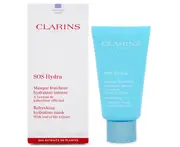 Clarins SOS Hydra Refreshing Hydration Mask with Leaf Of Life Extract For Dehydrated Skin 75ml/2.3oz