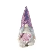 2Pcs Christmas cloth sequins hidden dolls, Type:Pocket(Pink)