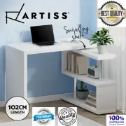 Computer Desk Study Table Workstation Bookshelf Student Office Business Artiss