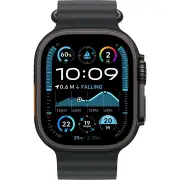 Apple Watch Ultra 2 49mm Black Titanium Case GPS + Cellular Band (Black Ocean)