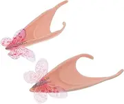 Fairy Ears Ears Prop Butterfly Ears Ears for Cosplay Ears Cosplay Dress up Ears Cosplay Ears for Party Decorative Ears Emulsion Colorful
