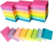 24 Pads Sticky Notes 38 * 50Mm,8 Bright Colors Self-Stick Note Pads,Easy to Post