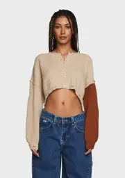 Going Incognito Distressed Cardigan