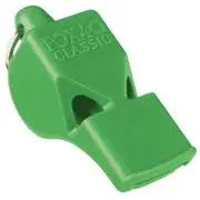 Fox 40 Classic 3 Chamber Whistle Soccer Football Netball Sports Basketball Green