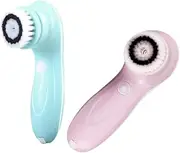 Mikinona Portable Facial Cleansing Brush Electric Face Scrubber Deep Cleansing for Blackheads Skin Care Tool for Travel