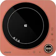 [CIARRA] CBTIH1A-O Portable Induction Hob 2000W Single Cooking Zone 8 Power Levels Touch Control Glass Panel with Built-In 4 Hours Timer, Automatic Switch Off, Safety Child Lock and Overheat Protection