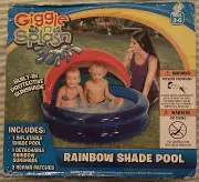 Wham O Giggle N Splash Rainbow Shade Pool Nos 2014 Htf Rare Sealed