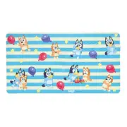 Bluey Bath Mat for Kids, Toddlers and Babies, 15.5 by 22 Inch, Non Slip, Bath...