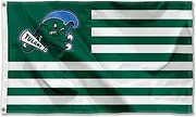 College Flags & Banners Co. Tulane Green Wave American Stripes Nation Flag