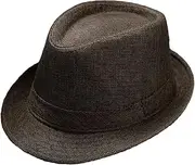 [Bollrllr] Women's Vintage Jazz Felt Sombrero Classic Top Hat