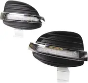 12V Car DRL Lamp LED Daytime Running Light Compatible with Mercedes Benz V-Class Vito V250 V260 2016-2018 with Dynamic Yellow Turn Signal