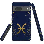For Google Pixel 7 Case Tough Protective Cover Pisces Sign