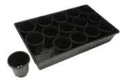 90mm Slim Round Pot & 480mm Seedling Deep Tray sets - Propagation & Seedling
