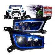 RZR Blue LED Light Halo Headlight for Polaris Razor XP 1000, XP 900 & General