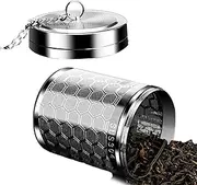 Tea Strainers for Loose Tea - Tea Infusers Fine Mesh Tea Strainer - Fine Mesh Tea Strainer, Large Capacity Teaware Accessories for Loose Tea, Rooibos and Tea Bags Helves