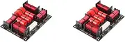 Mellisso 2X 400W 3 Way Crossover Divider HiFi Tweeter Alto Woofer Speaker Crossover 1250H/5000HZ with High-Pitched Protection