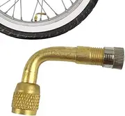 Tire Valve Extension - Tire Stem Extension Valve, Tire Extension Air Adaptor | Extender Motorcycle Air Inflation Adapter with Bend, Auto Scooter Valve Extender for