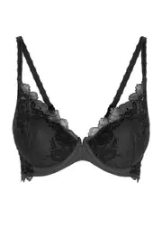Wacoal Lace Perfection Push-up bra - Charcoal - 30B 30B