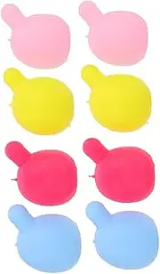 Abaodam 8pcs Bubble Inserts for DIY Crafts Squeeze Ball Fillers Essential Components for Imagination for Science Experiments and Creative Play
