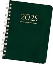 2025 Day Planner,Multifunctional Planner Notebook - 2025 Academic Planner, Daily Affirmation Planner for 2025 School Workplace Supply
