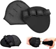 2 Pcs Gym Grips, Silicone Weight Lifting Grips Pads – Palm Protector Gloves for Men & Women,Ergonomic Anti-Slip Thin Grip Pads for Deadlifts, Pull-Ups, Gym Training