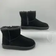 NEW Koolaburra by UGG Koola Girls Mini Winter Boots Black Size 12