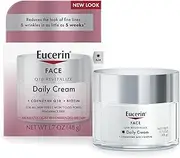 Eucerin Q10 Anti-Wrinkle Face Cream - Fragrance Free, Moisturizes for Softer Smoother Skin - 1.7 oz. Jar