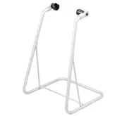 Minoura Non Folding Durable Rear Skewer Stand - White