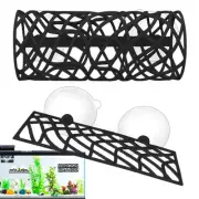 2 X Betta Bed Resting Tube Siamese Fighting Fish Tunnel Swim Tube With Hammock