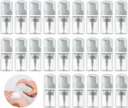 24 Pcs Empty Foam Pump Bottle 1Oz/30Ml Travel Size Plastic Pump Bottle Soap Bott