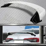 2-Tone White & Black Trunk Spoiler Wing HP-Style For 2022-2025 Honda Civic Sedan (for: Honda)