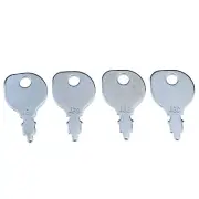 4 Ignition Switch Keys Replaces Indak 691959 Fits Toro Zero Turn Riding Lawn