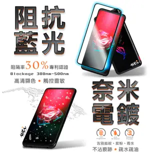 【膜力威】滿版2.5D專利抗藍光保護貼｜ASUS ZenFone 5Z (ZS620KL) 適用