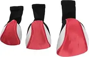 Club Head Cover 3pcs with Interchangeable Tags Breathable Scratch Proof Nylon Composite Fabric 1 3 5 Protective Head Cover for Golf Enthusiasts