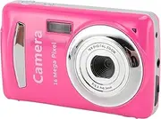 Digital Camera, 16x Digital Zoom Camera, 16MP Camera Portable with a 2.4 Inch HD Display Screen, Supports Video Recording, Multi Axis Stabilization, for Selfies, Travel