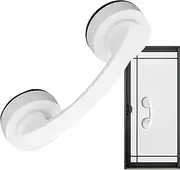 Glugahrif Suction Cup Handle | Glass Mirror Door Handle Push Pull Aid Without Drilling with Removable Wall Socket Bar for Bathroom, Cabinet, Fridge, Drawer and Drawer