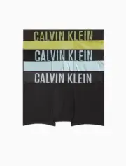 Calvin Klein Men's Intense Power Cotton 3-Pack Trunk, Multicolor, XL