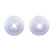 Hella Pair Set of Front Vented 294mm Disc Brake Rotors For Mini R52 R53 Cooper (for: Mini)