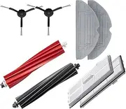 Vacuum Cleaner Kit Compatible for Roborock S8 Plus + Pro Ultra Accessory of Washable Filter Main Roll/Side Brush Mop Dust Bag Robot Vacuum Cleaner Part (Color : S8 Pack)