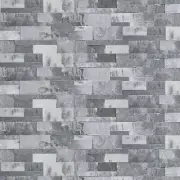 MSI LPNLM924 Stackstone Ledger 9" x 24" Marble Hardscape Wall - Alaska Gray