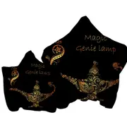 Cool Golden Magical Genie Lamp Towel with Hood