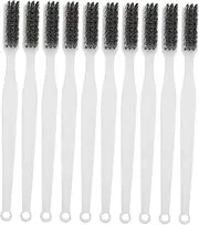 LAPYAPPE 10pcs Rust Removal Brushes Heavy Duty Rust for Efficient Grilling Surface Maintenance Compact Design for Easy Control and Maximum Convenience