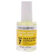 Pro Powder Polish Dip System Milk and Honey Cuticle Oil - Step 7 by Cuccio Co...