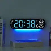Digital Wall Clock Large Display, 31.75cm Large Digital Wall Clock With RGB Colo