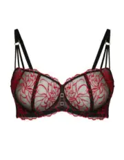 CITY CHIC Plus Size 12E / 34E Bra Soft Cup Alexa Black Sexy Lingerie XXS 12