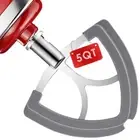 Flex Edge Beater for KitchenAid 4.5-5QT Tilt-Head Mixer, Stainless Steel Flat...
